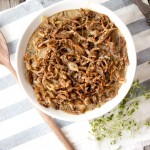 Homemade Green Bean Casserole | simplerootswellness.com