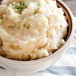 Garlic Mashed Root Vegetables