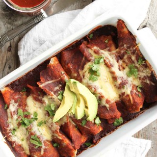 Traditional Chicken Enchiladas | simplerootswellness.com