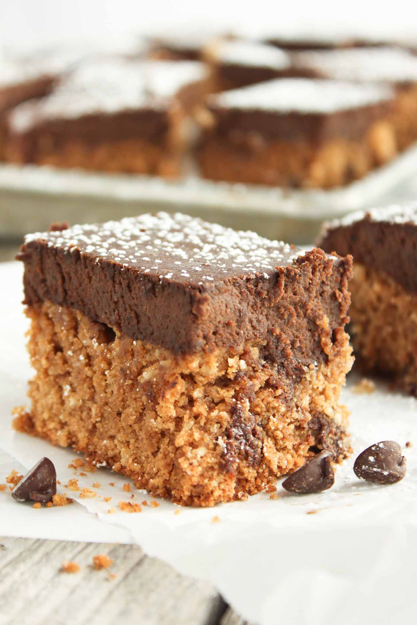 Grain Free Brownie Cookie Bars | simplerootswellness.com