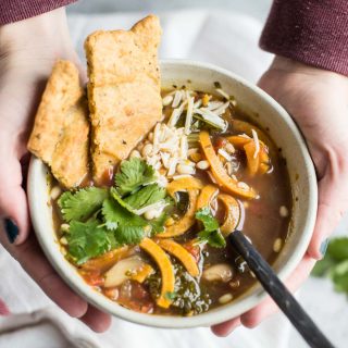 20 minutes to this nutrient dense winter detox soup that tastes delicious.