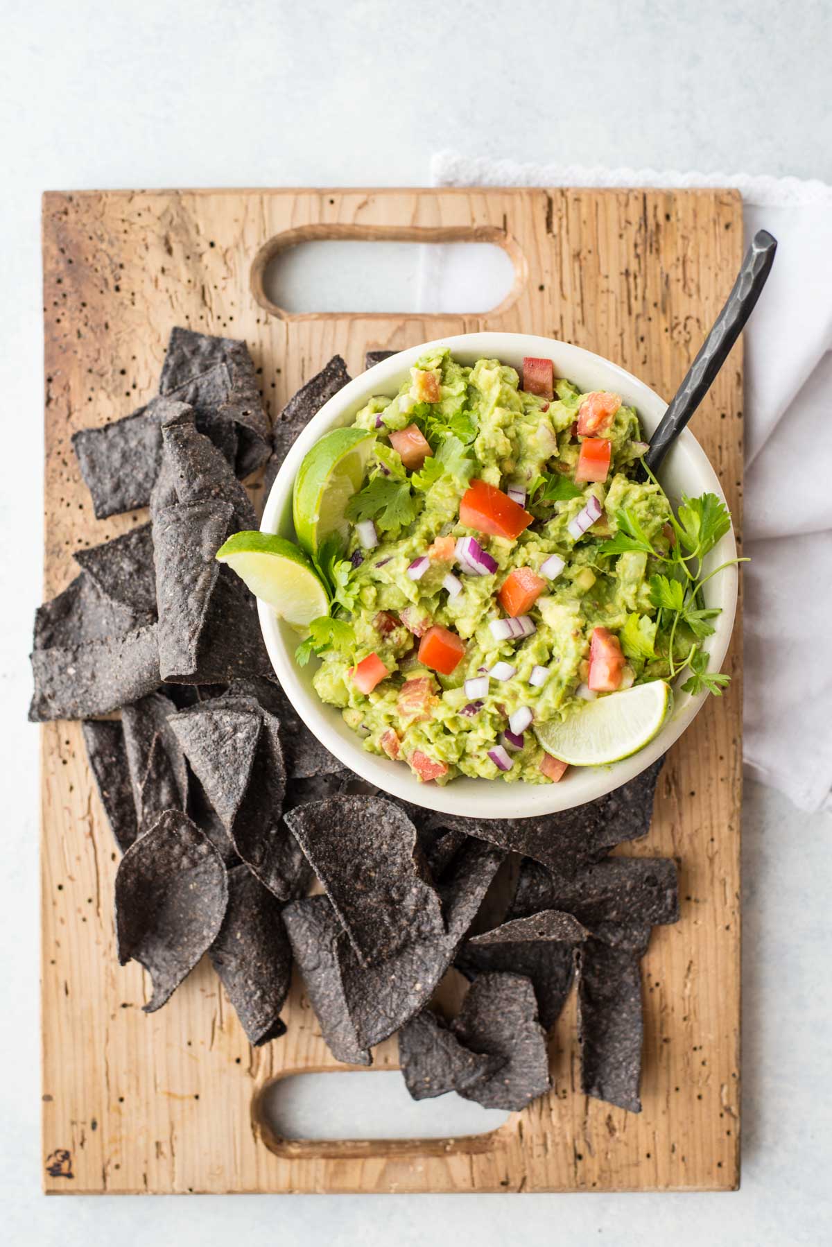 This 5 minute guacamole recipe is your answer to any meal. 