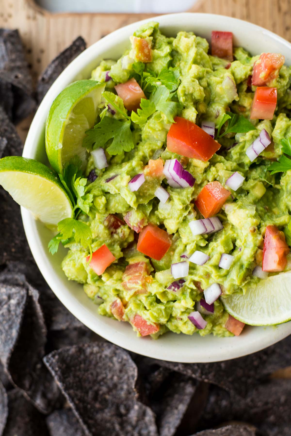 This 5 minute guacamole recipe is your answer to any meal. 