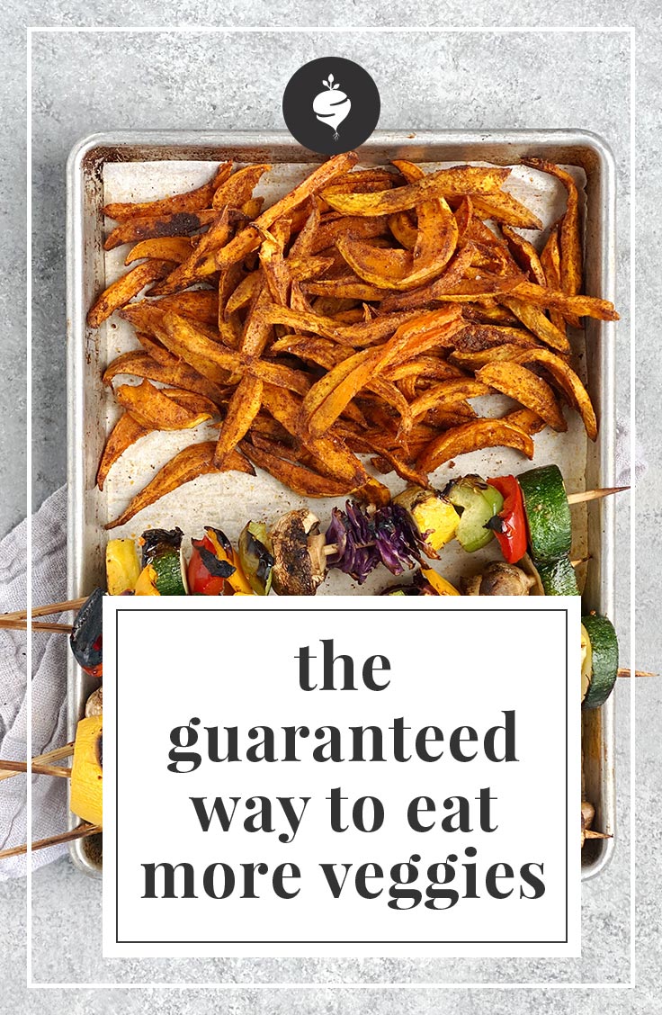 The Guaranteed way to eat more veggies | simplerootswellness.com #batchcooking #mealprep #healthy #homemade #vegetables #gethealthy #easy #eat #recipes